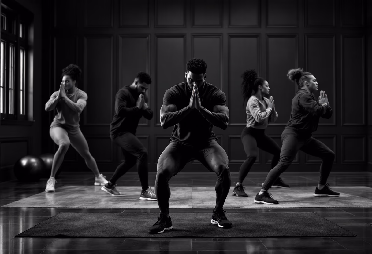image of people working out (for a gym)