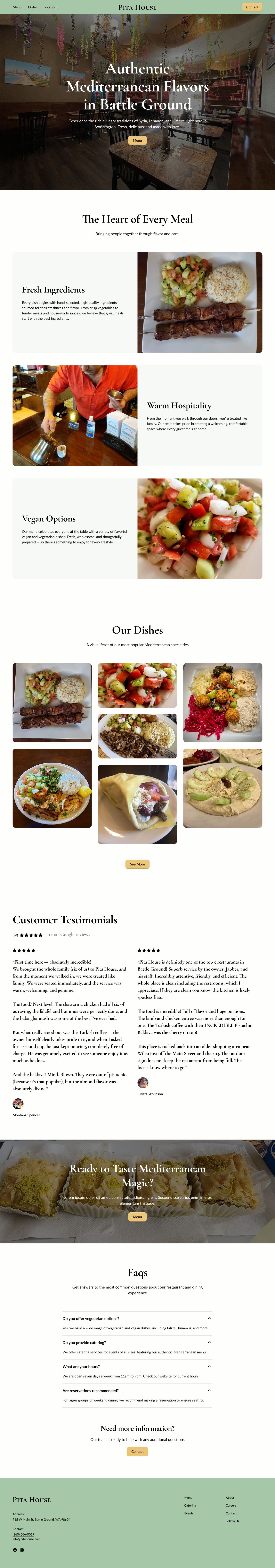 a design for a mediterrean website