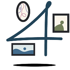 Number 4 with portaits