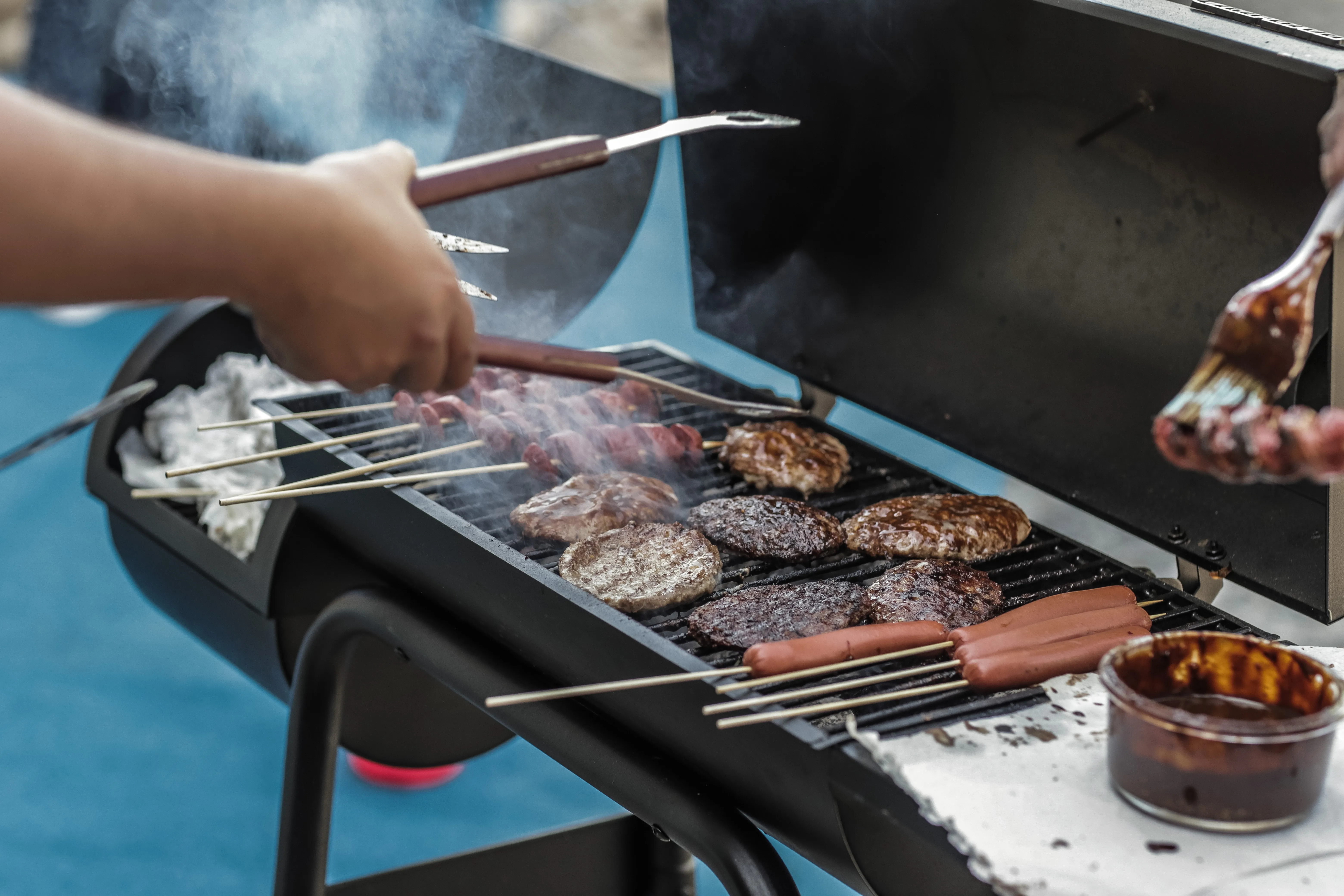 Grill Stock Photo