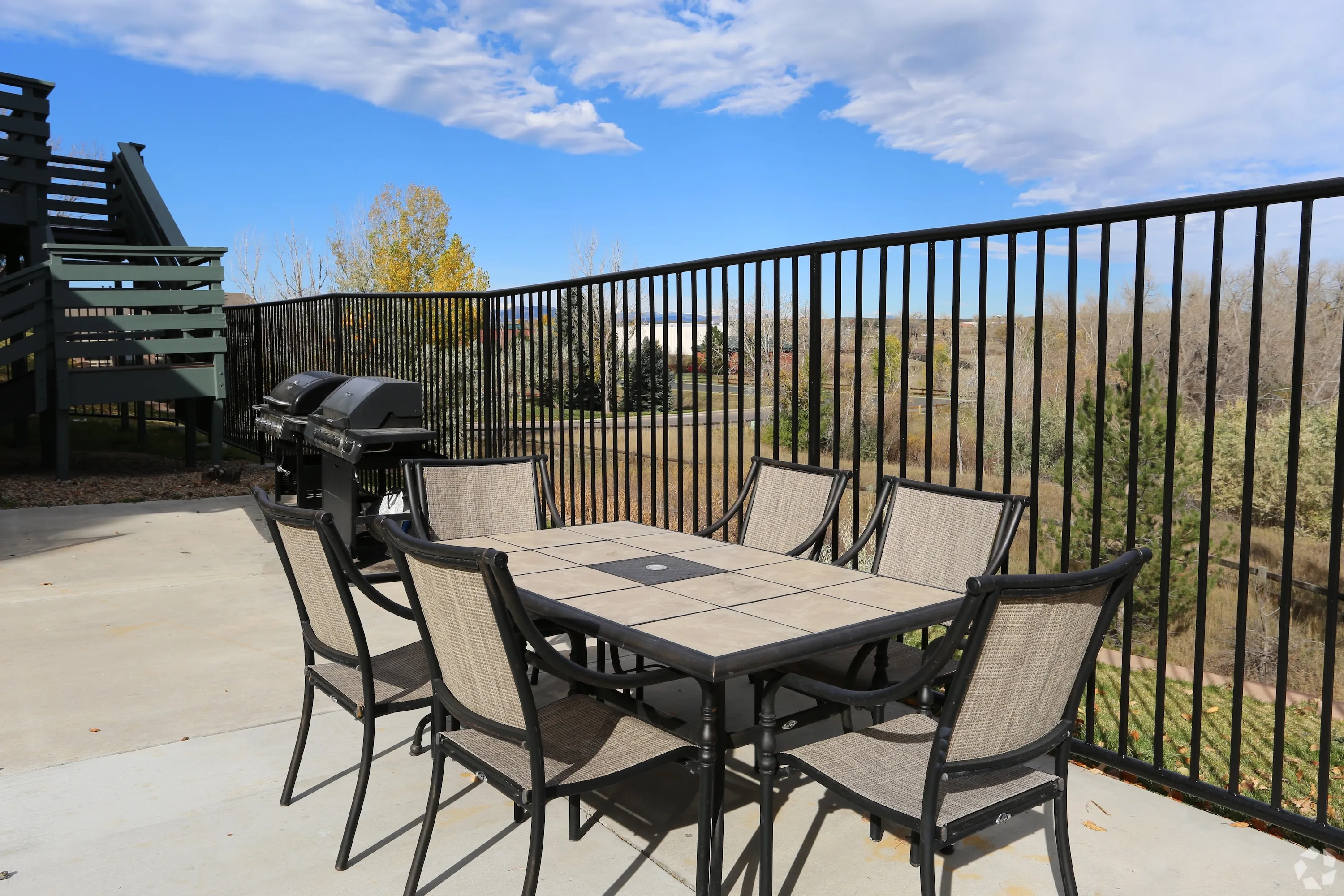 Exterior seating