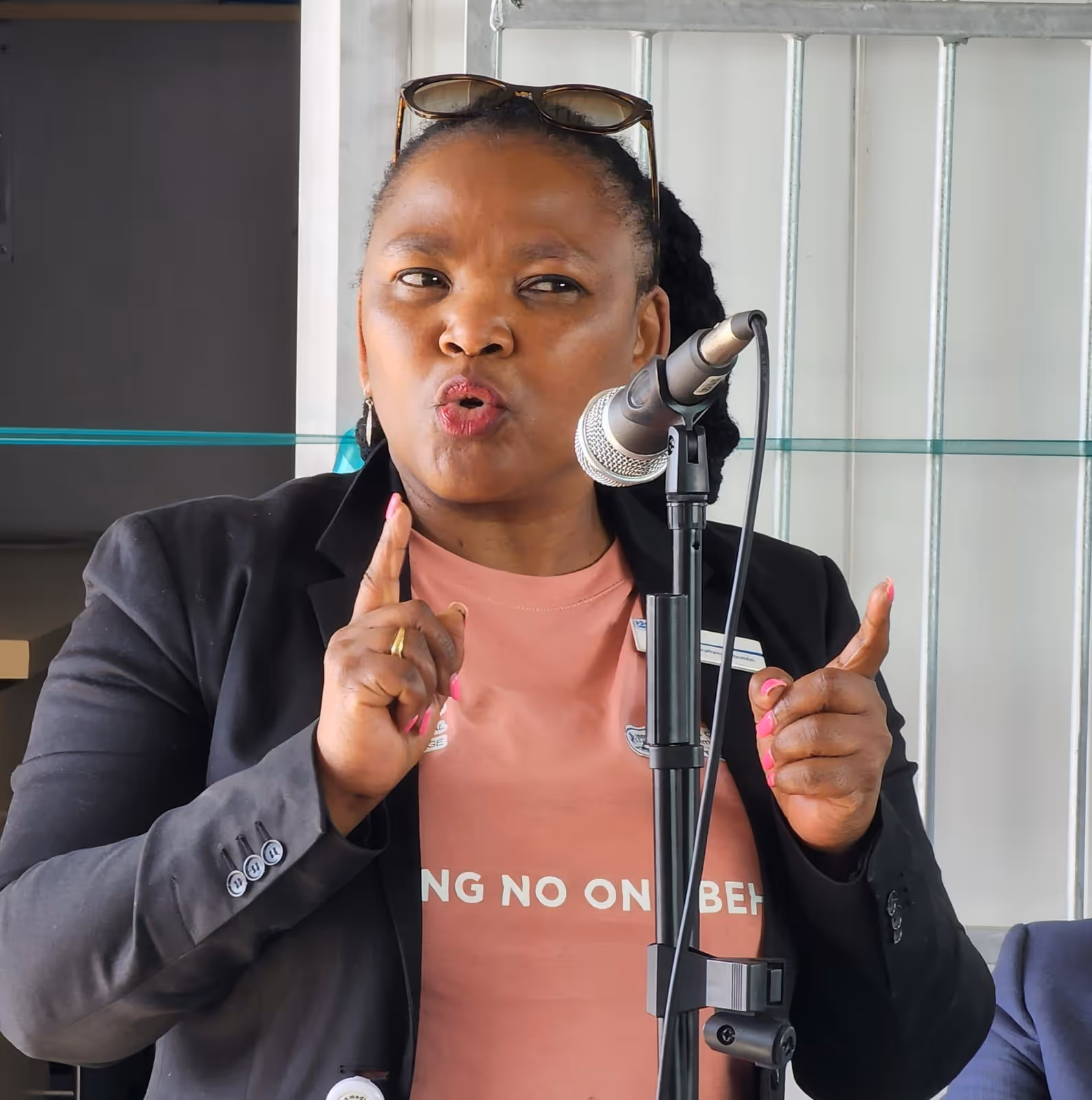 Western Cape Health MEC Dr Nomafrench Mbombo