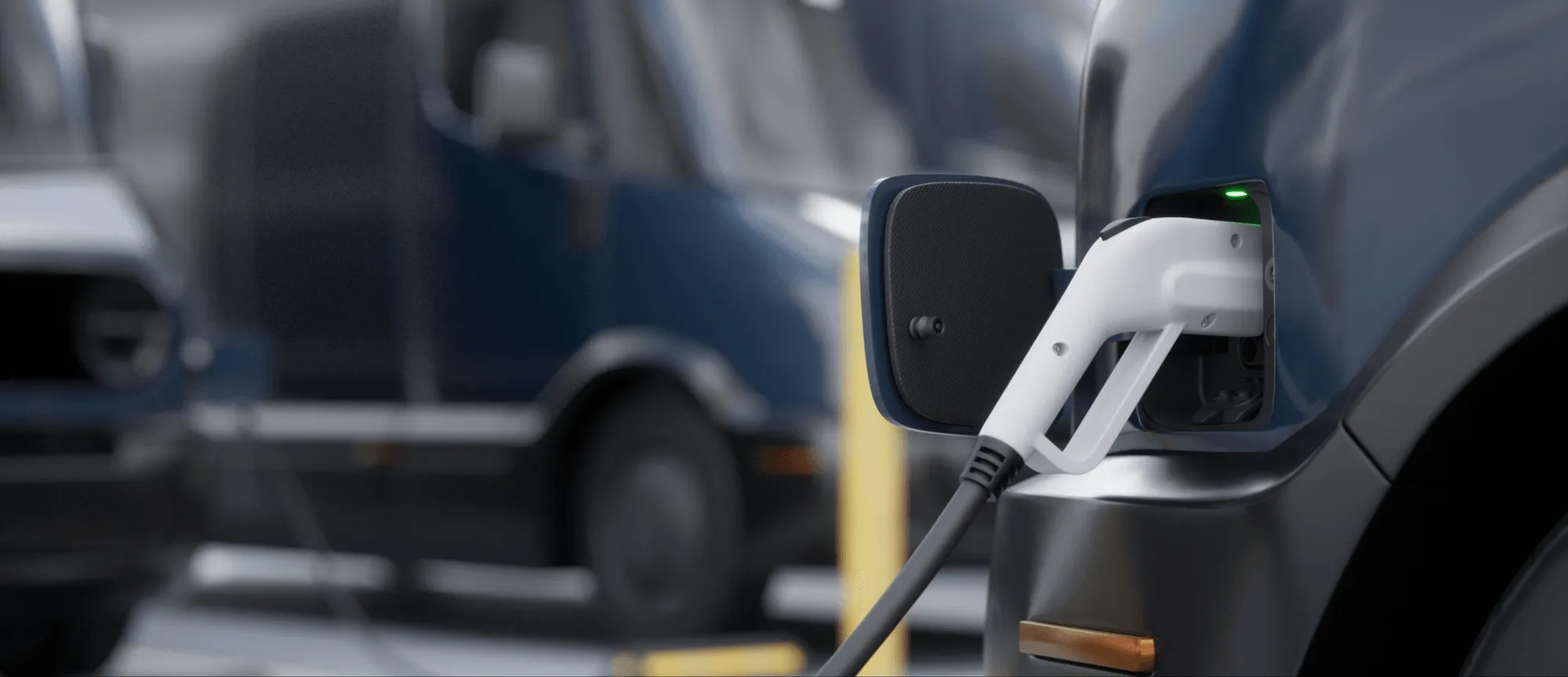 An electric car charger