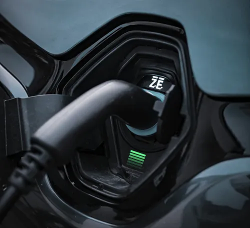 An electric car charger