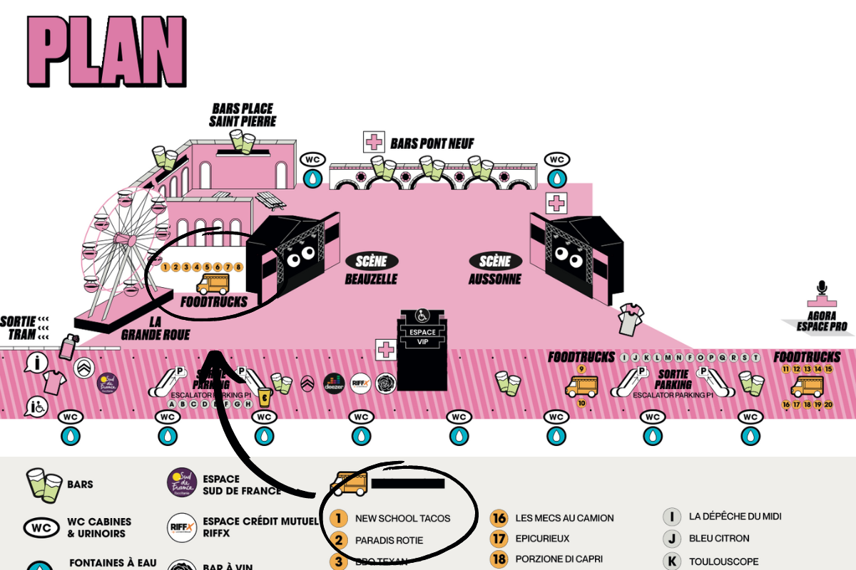 New School Tacos est partenaire du Rose Festival !