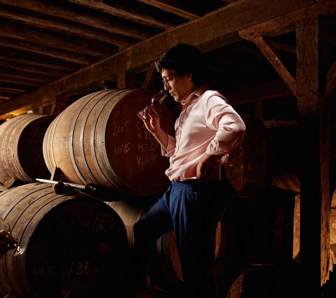 Maison Aurian, a historic Armagnac house in Condom, France.