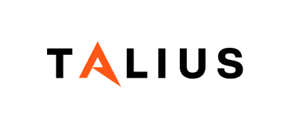 Orange Arch Linux logo on a black background
