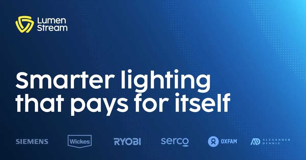 LumenStream • Smart LED lighting upgrades with no upfront cost