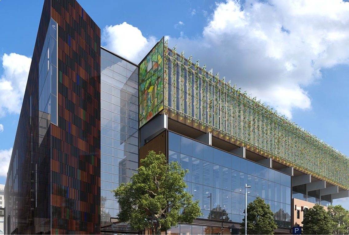 Picture of new NZICC building