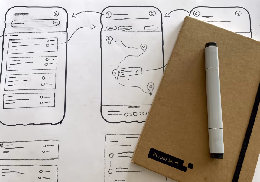 Purple Shirt interaction designing