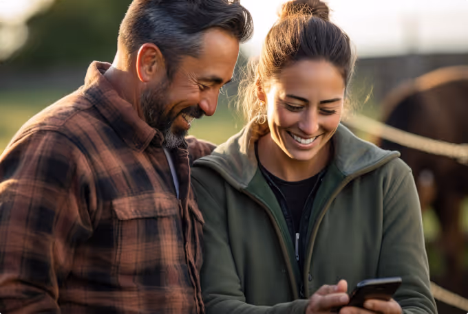 NZ Farmers using phone to manage farm
