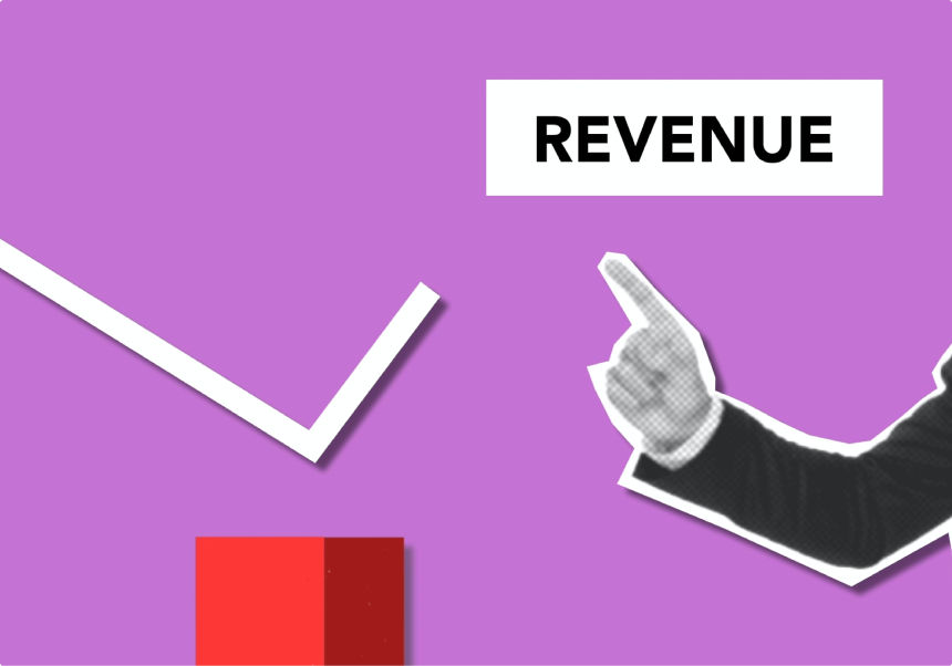 Innovation and revenue increasing graph
