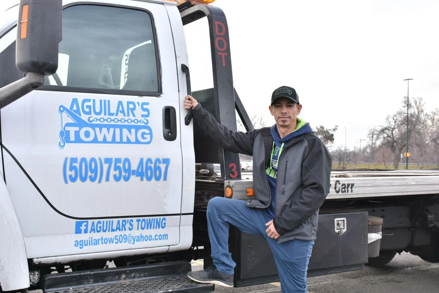 Aguilar's Towing Ready to go