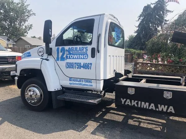 Aguilar's Towing Tow Truck ready to provide roadside assistance