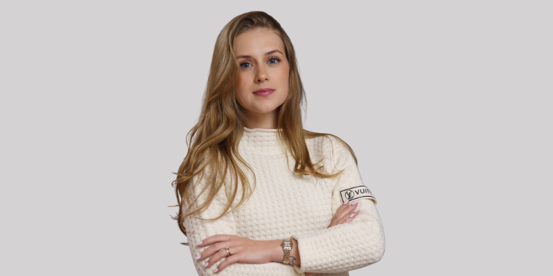 Laura Schlag headshot, Bizcap's managing partner for Europe