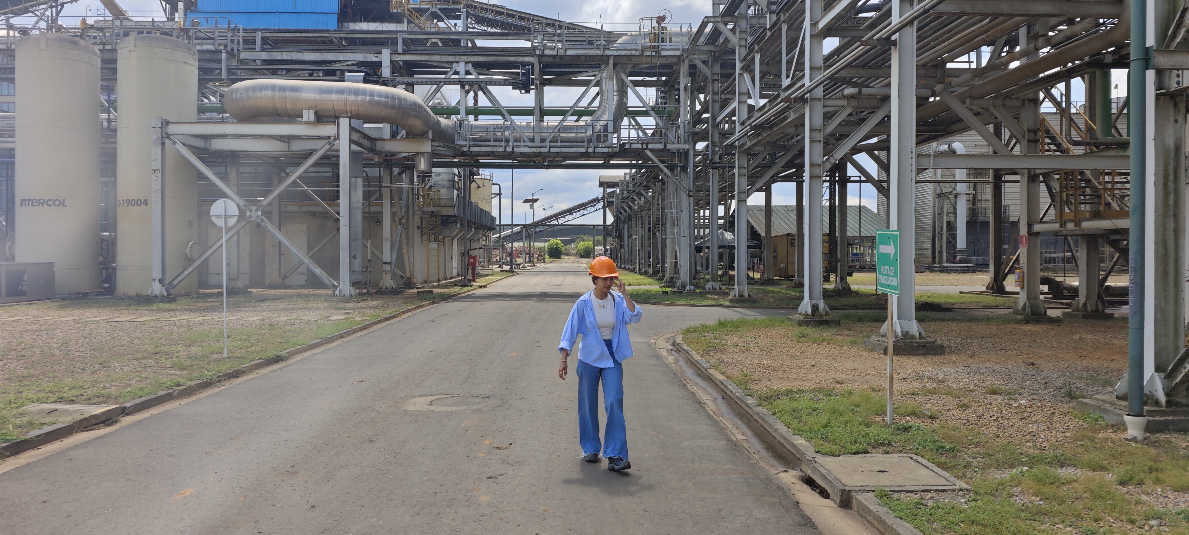 Site inspection at a agricultural facility 