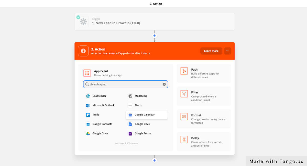 Connect your preferred tools to receive your Weply leads