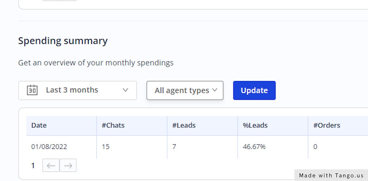 Click on All agent types