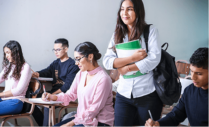 Group of students in a classroom