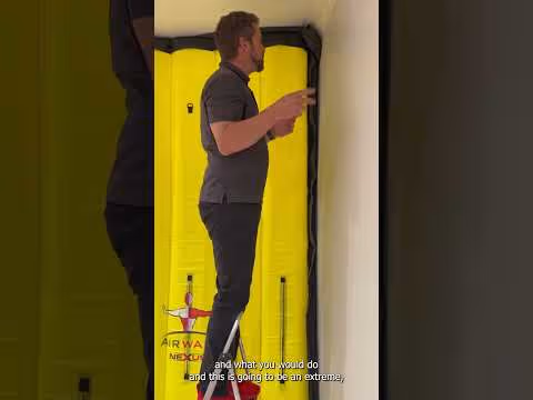 How to use the edge seal to fill a gap