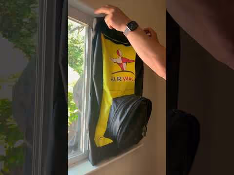 How to put an Xhaust in a window