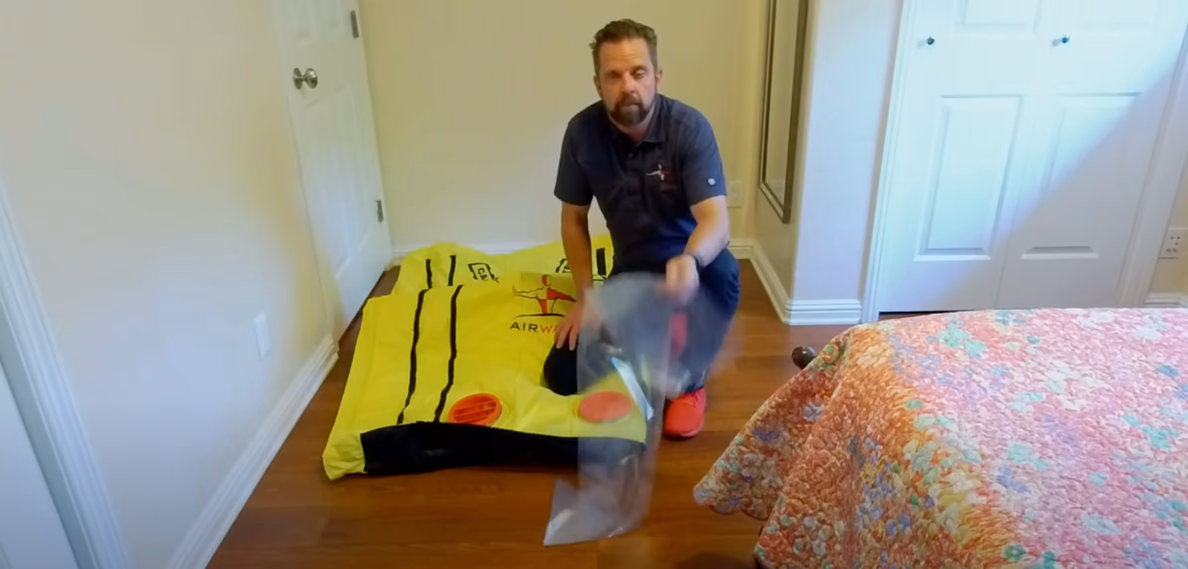 AIRWALL X connecting lay flat ducting