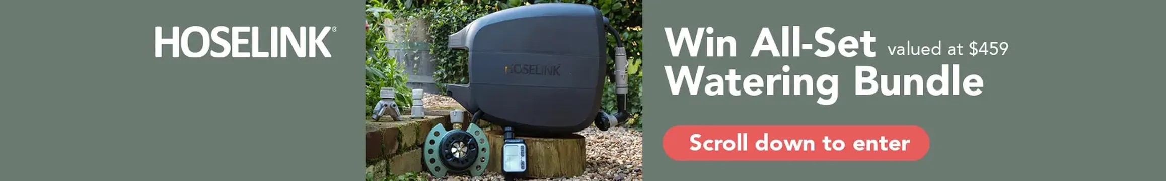 Win a Hoselink All-Set Watering Bundle valued at $459