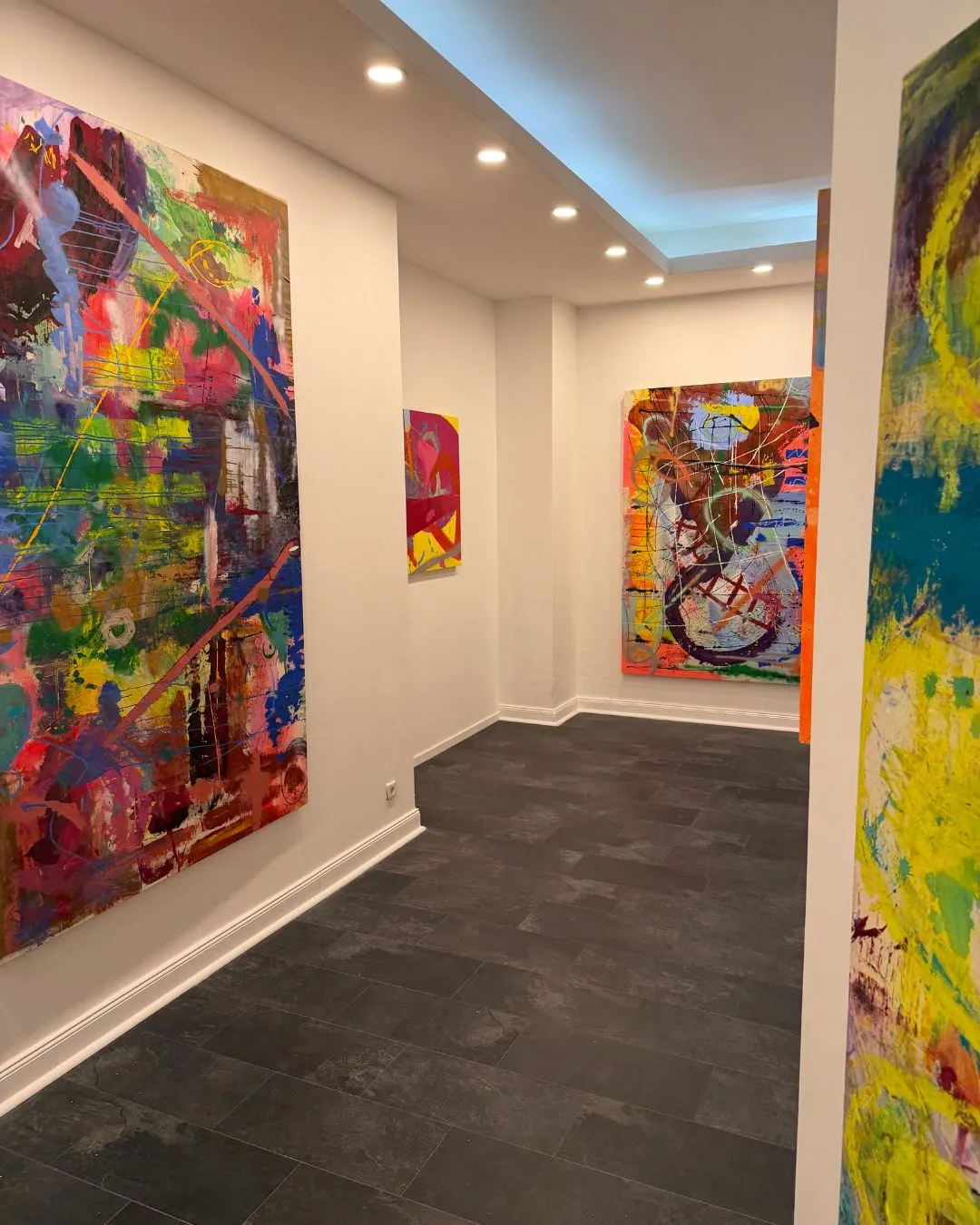 Unsere zweite Kunstausstellung: Maria Elvira Dieppa & Christian Küllmei.