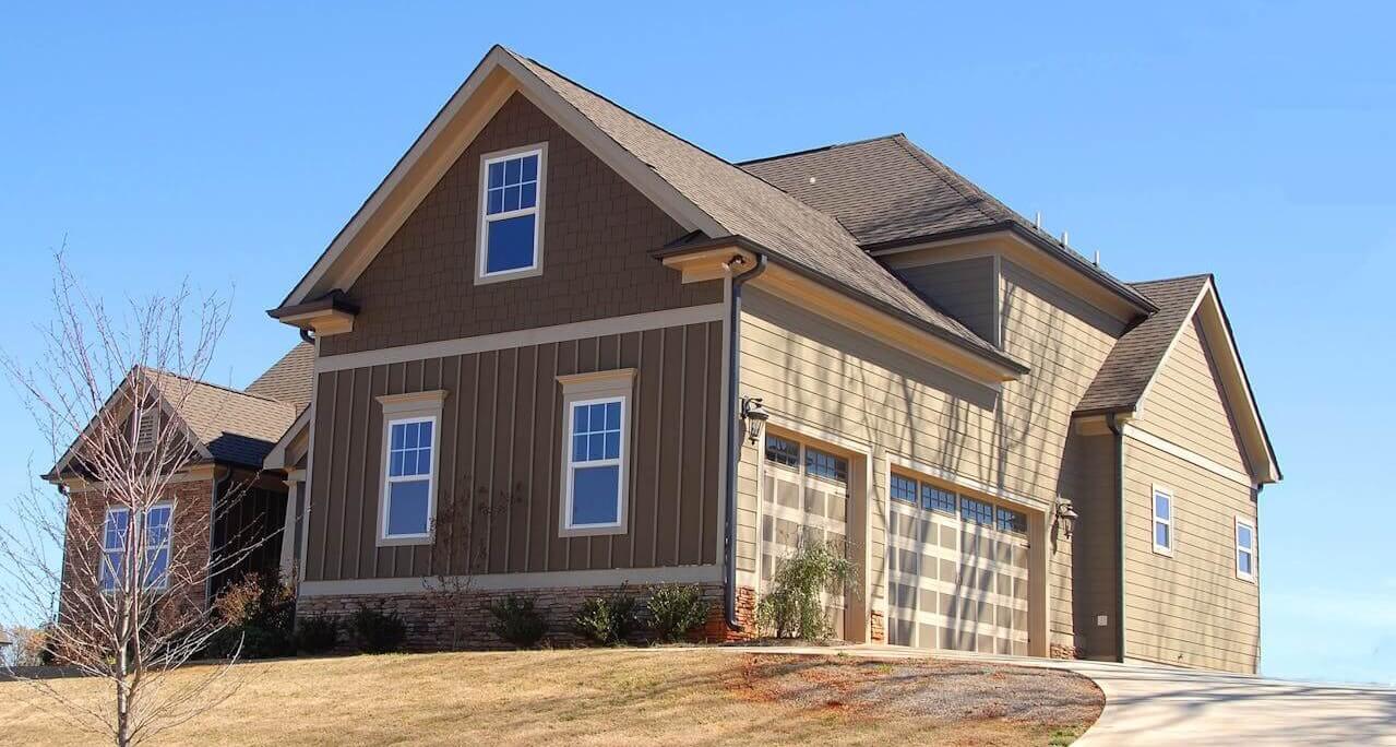 A house siding