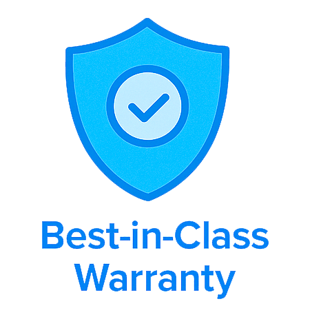 A best-in-class warranty pictogram