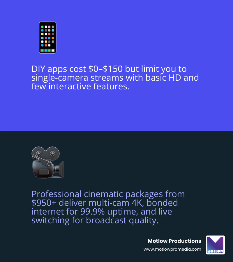 infographic comparing wedding streaming costs and features - wedding streaming service infographic 2_facts_emoji_blue infographic comparing wedding streaming costs and features - wedding streaming service infographic 2_facts_emoji_blue