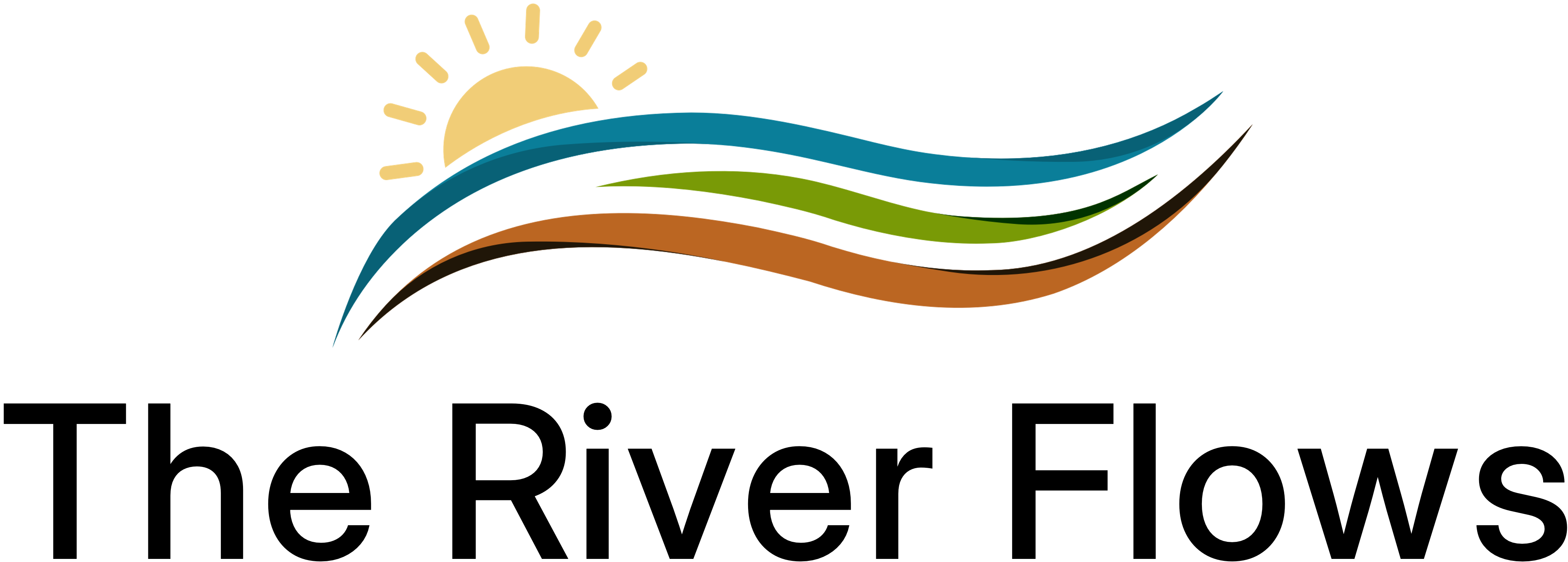 the river flows logo