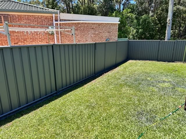 Painted Fence After