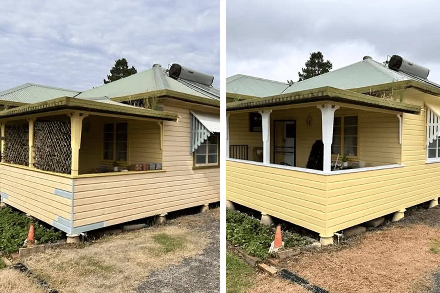 Queenslander Weatherboard Repaint