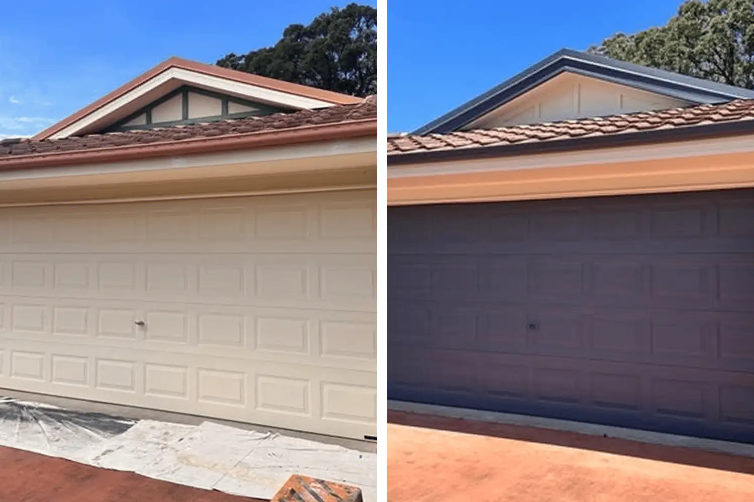 Front Entry & Garage Door Refresh