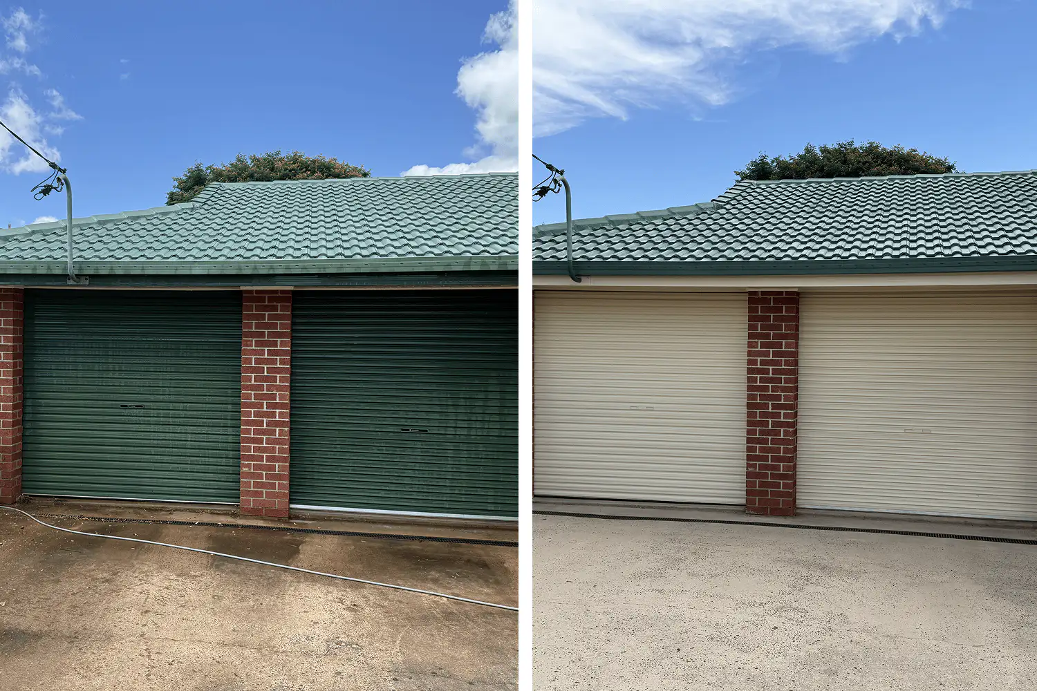 Garage Door Colour Refresh