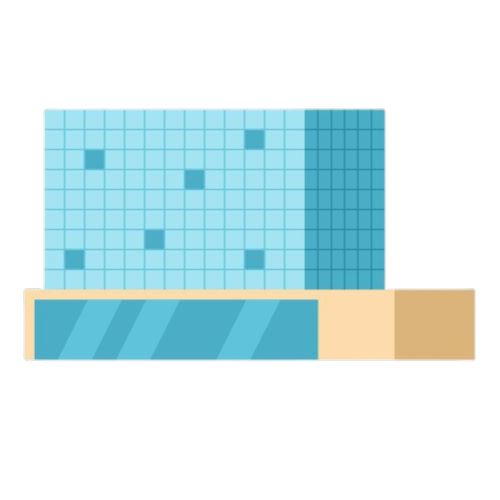 A minimalistic illustration of a corporate building.