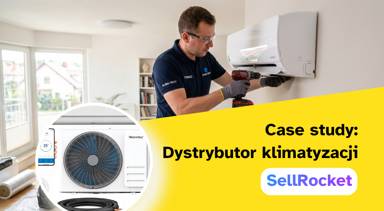 Stworzenie procesów e-commerce od podstaw, integracja z Subiekt nexo i obsługa blisko 10 tys. zamówień. CASE STUDY: Dystrybutor klimatyzacji