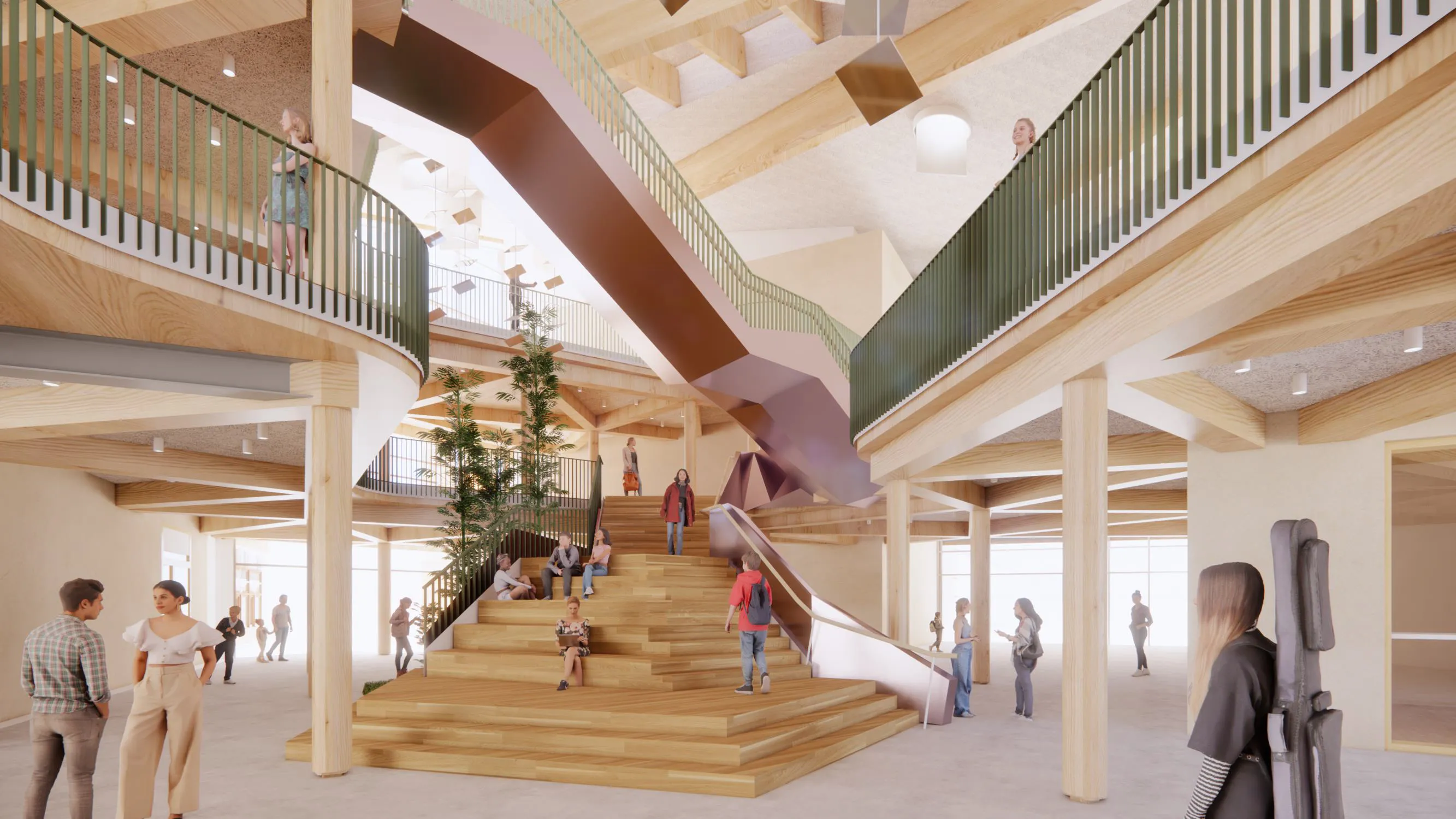Agora LIFE HAMBURG mit Treppe
