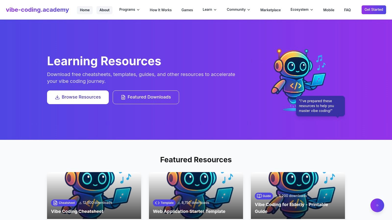 Vibe Coding Academy Resources