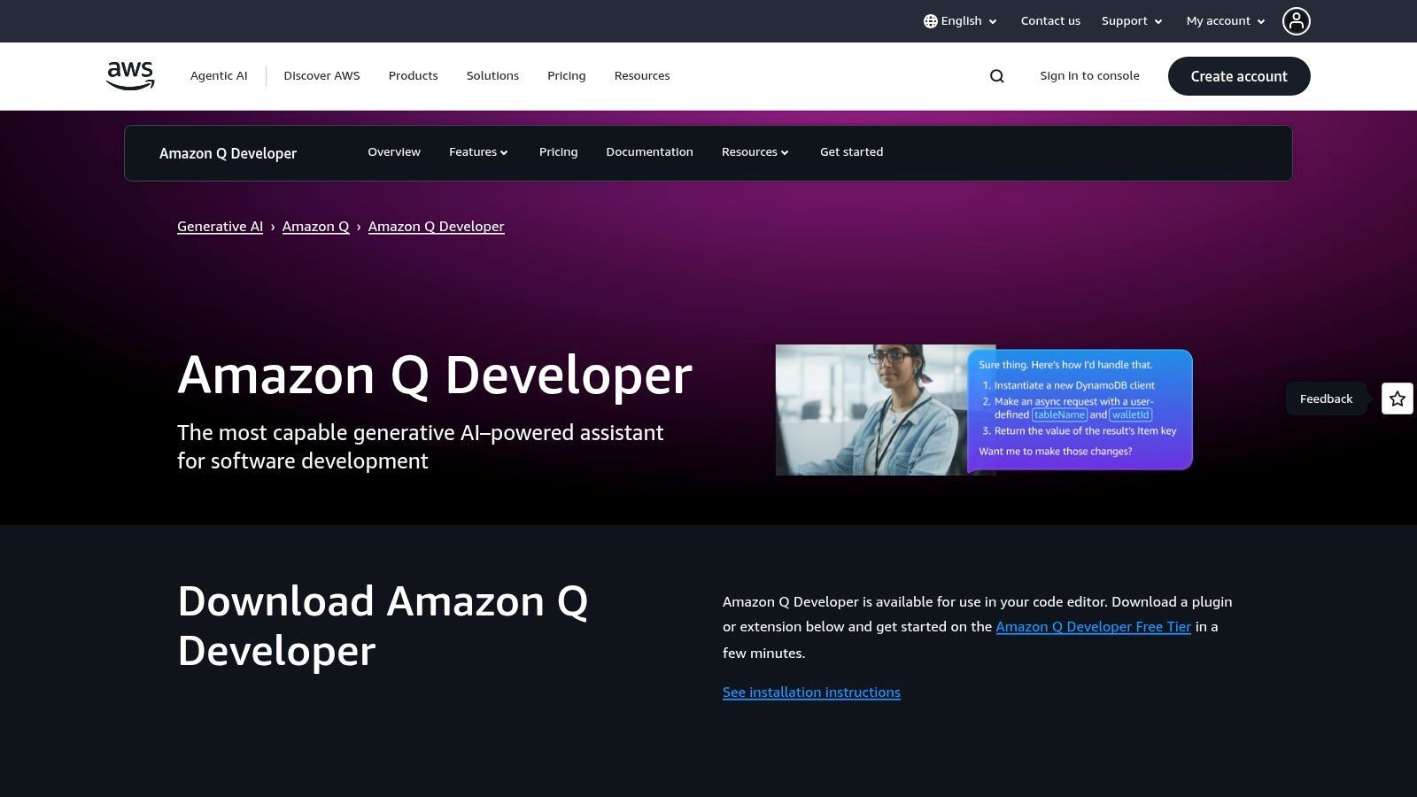 Amazon CodeWhisperer