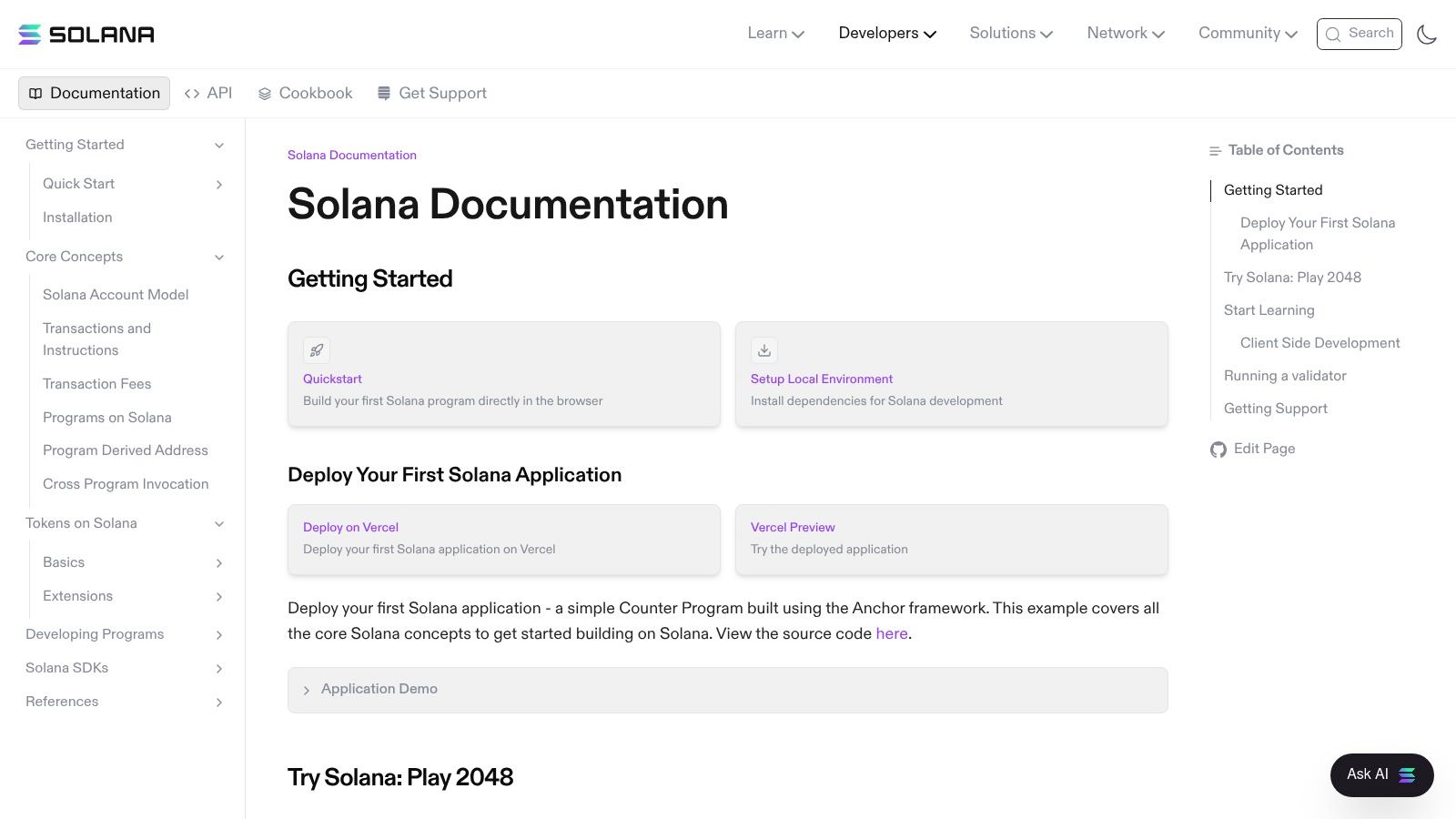 Rust via Solana Documentation: High-Performance Blockchain Development