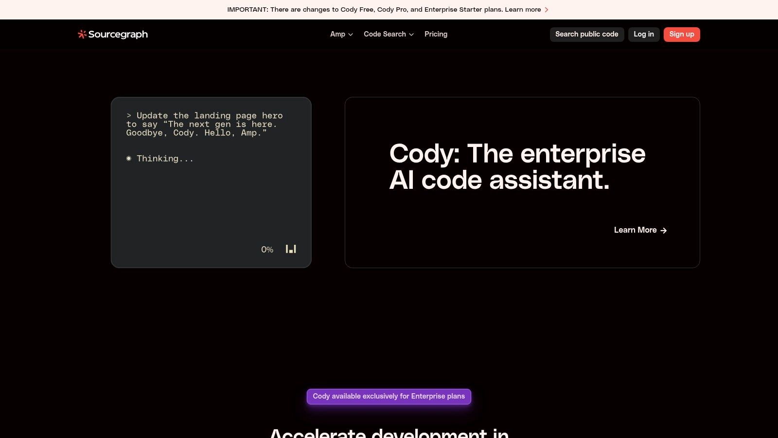 Sourcegraph Cody (Enterprise)