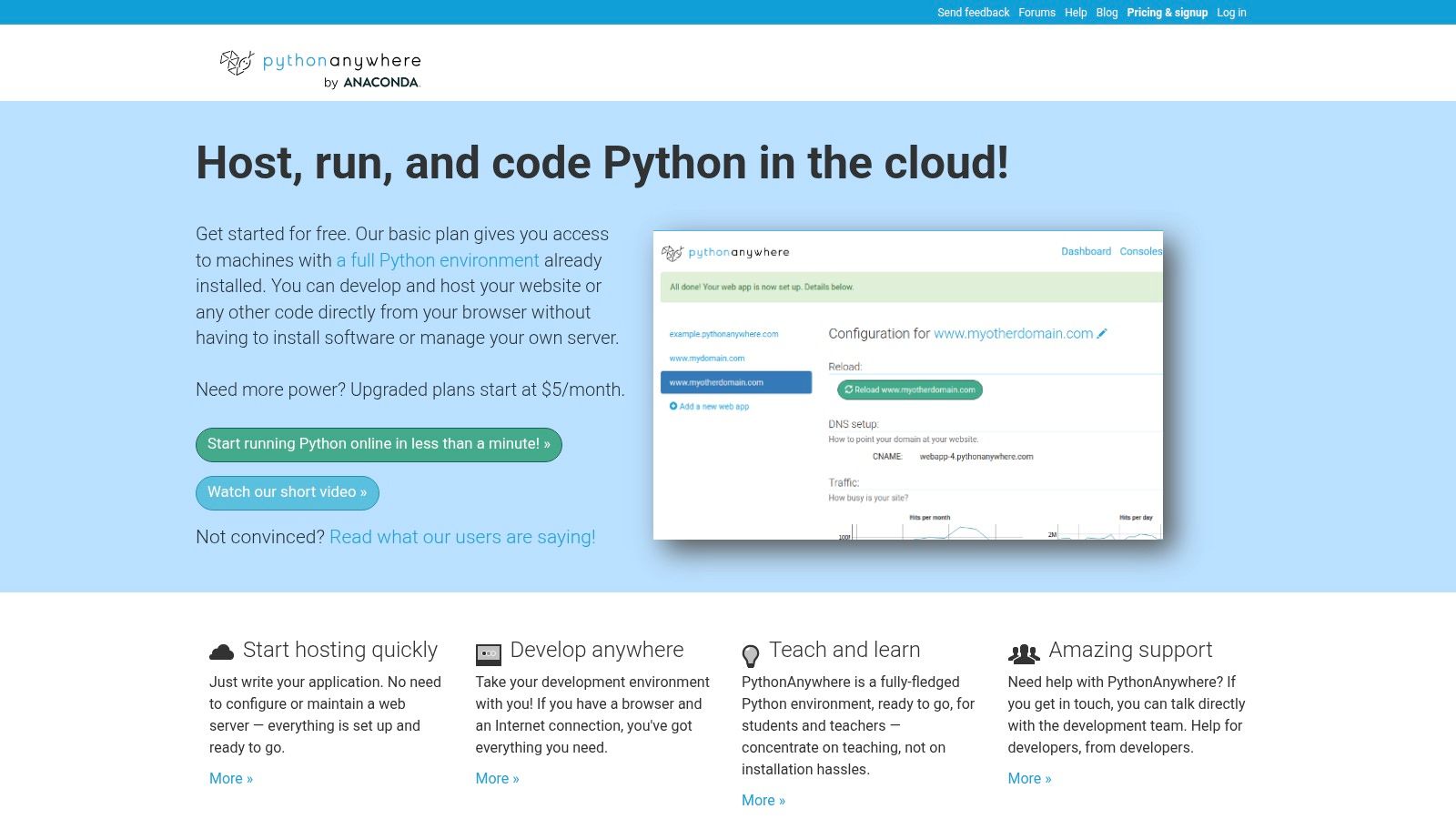 PythonAnywhere
