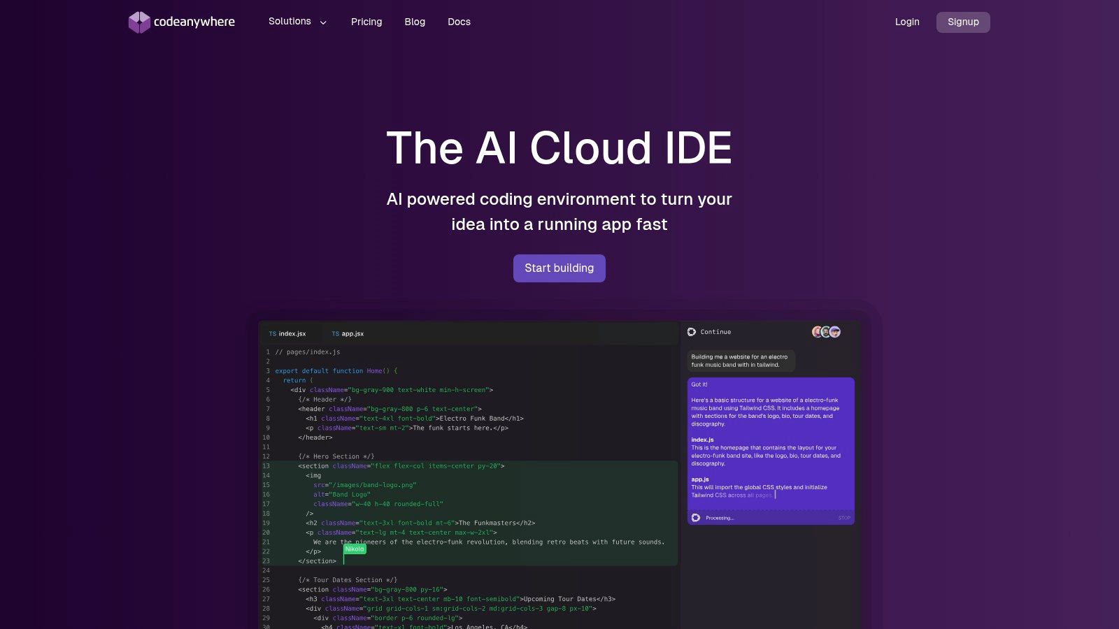Codeanywhere
