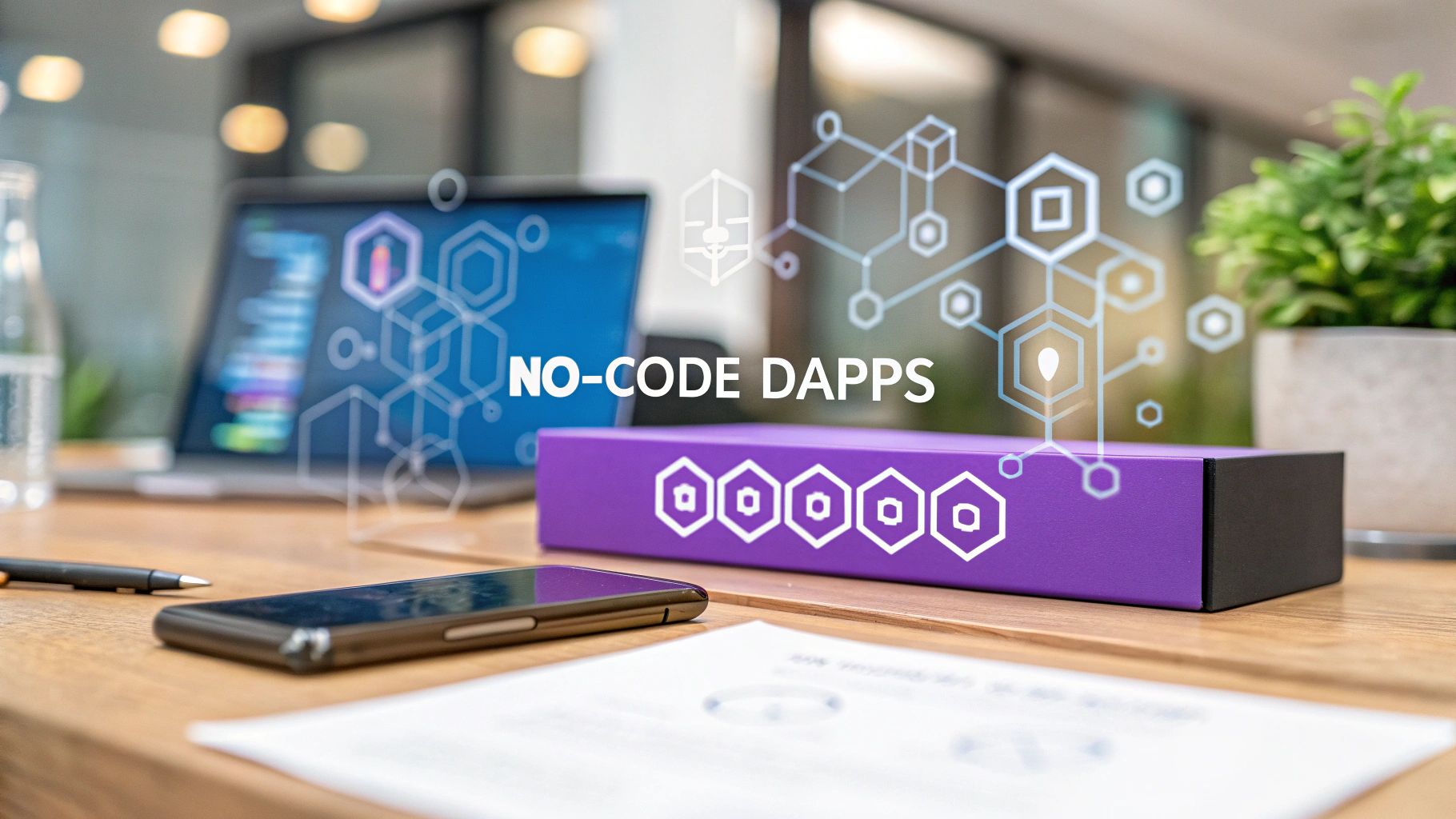 Build On-Chain Apps with a No Code AI App Builder