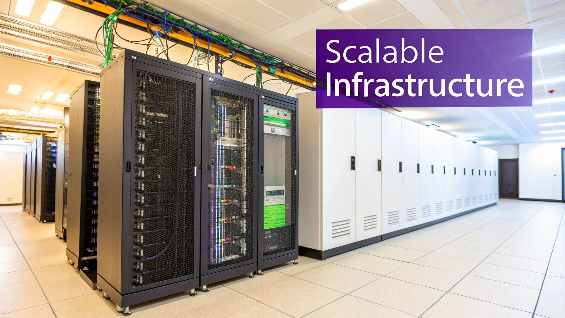 A group of diverse friends laughing and interacting with their smartphones.