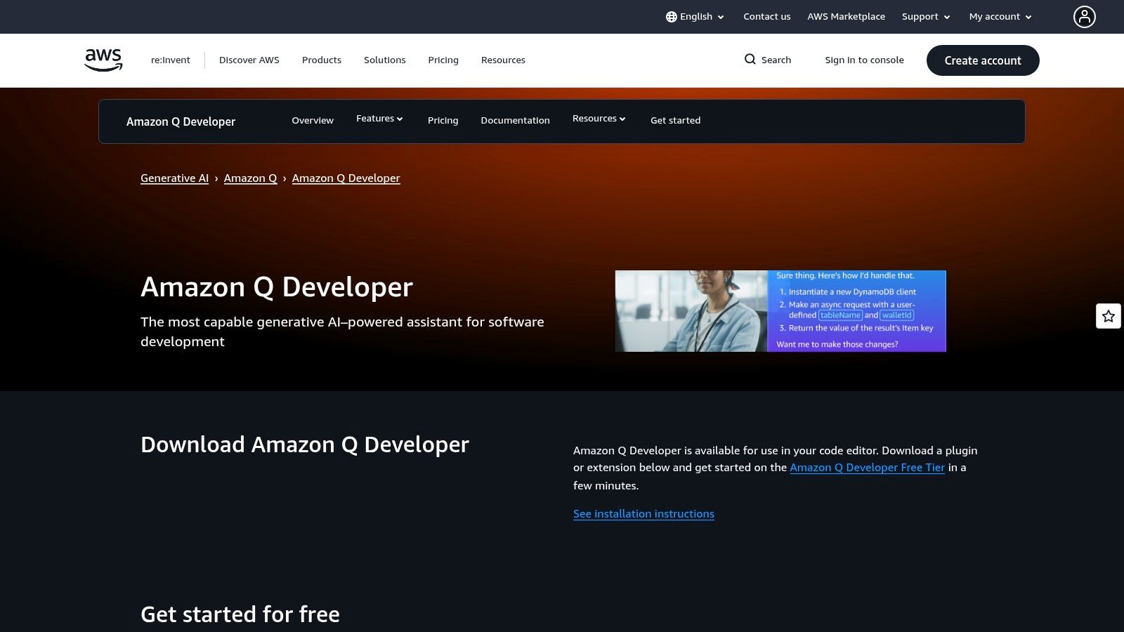 Amazon CodeWhisperer