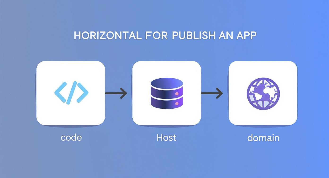 Infographic about publish on a website