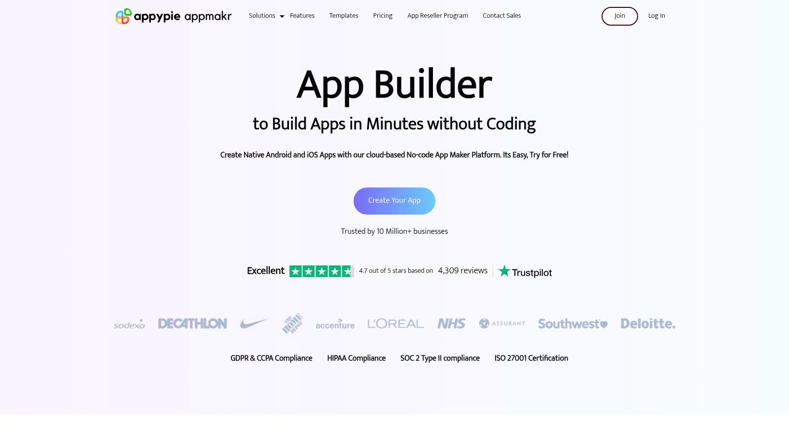 Appy Pie App Builder